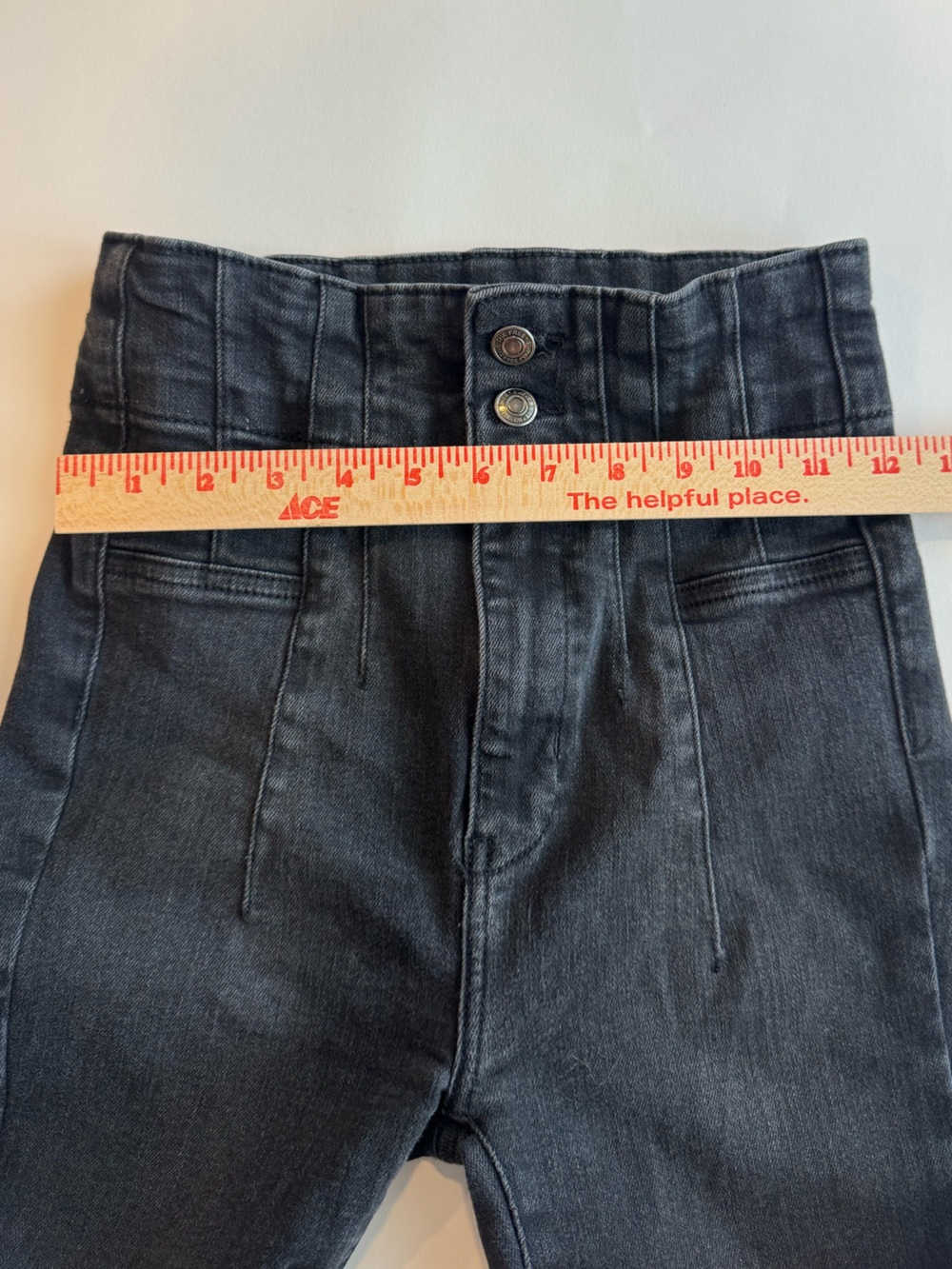 Free People Black Flare Jeans - Picture 7 of 7